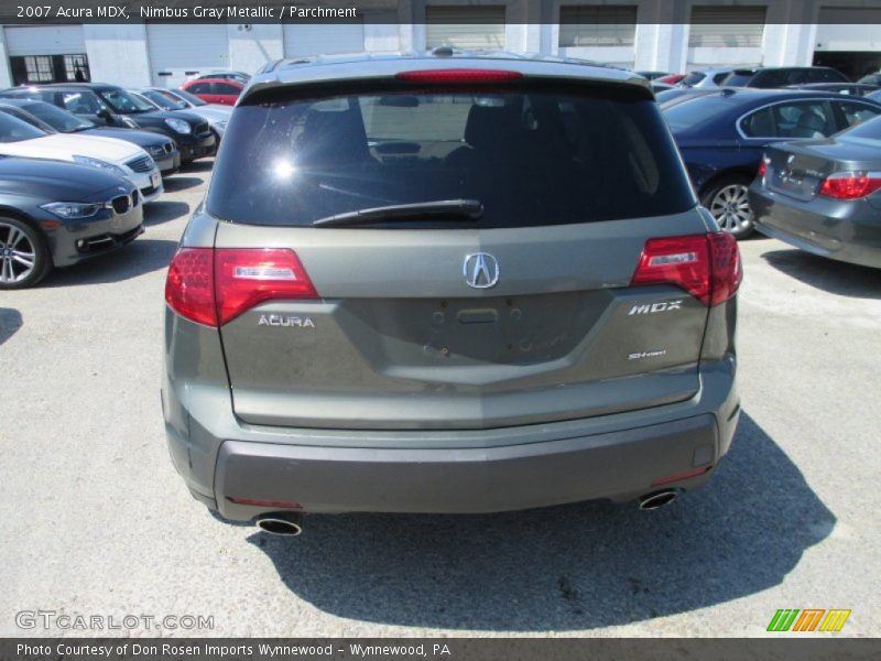 Nimbus Gray Metallic / Parchment 2007 Acura MDX