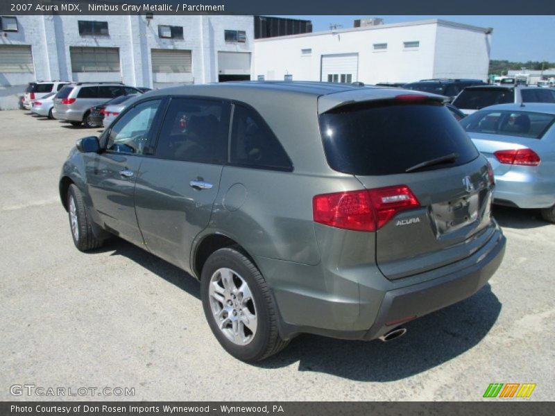 Nimbus Gray Metallic / Parchment 2007 Acura MDX