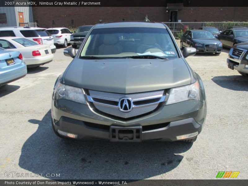 Nimbus Gray Metallic / Parchment 2007 Acura MDX