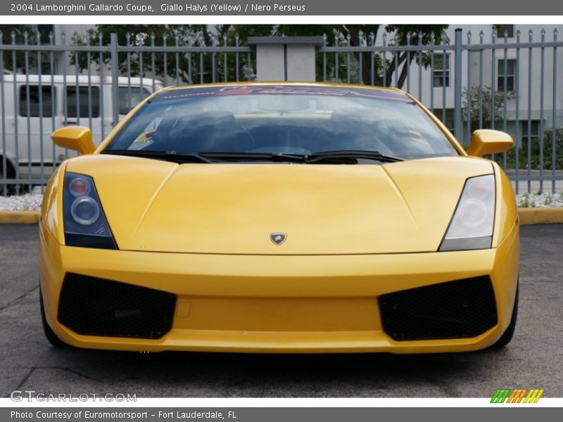 Giallo Halys (Yellow) / Nero Perseus 2004 Lamborghini Gallardo Coupe