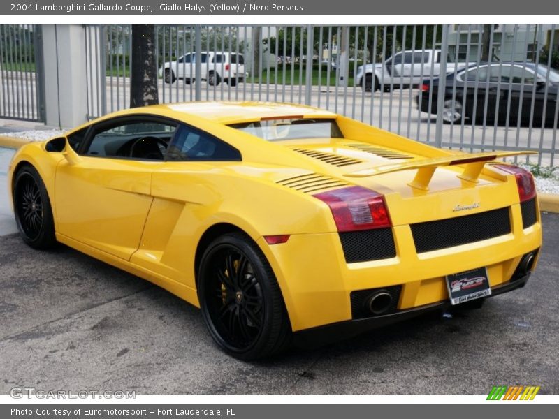 Giallo Halys (Yellow) / Nero Perseus 2004 Lamborghini Gallardo Coupe