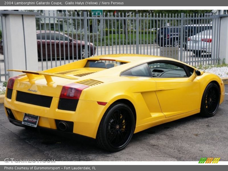 Giallo Halys (Yellow) / Nero Perseus 2004 Lamborghini Gallardo Coupe