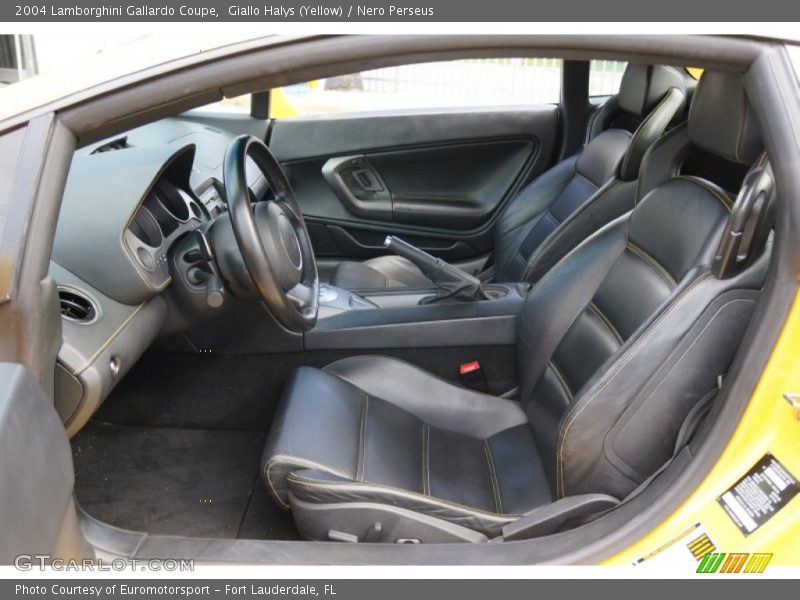  2004 Gallardo Coupe Nero Perseus Interior