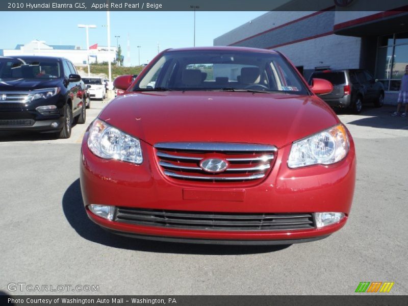 Apple Red Pearl / Beige 2010 Hyundai Elantra GLS