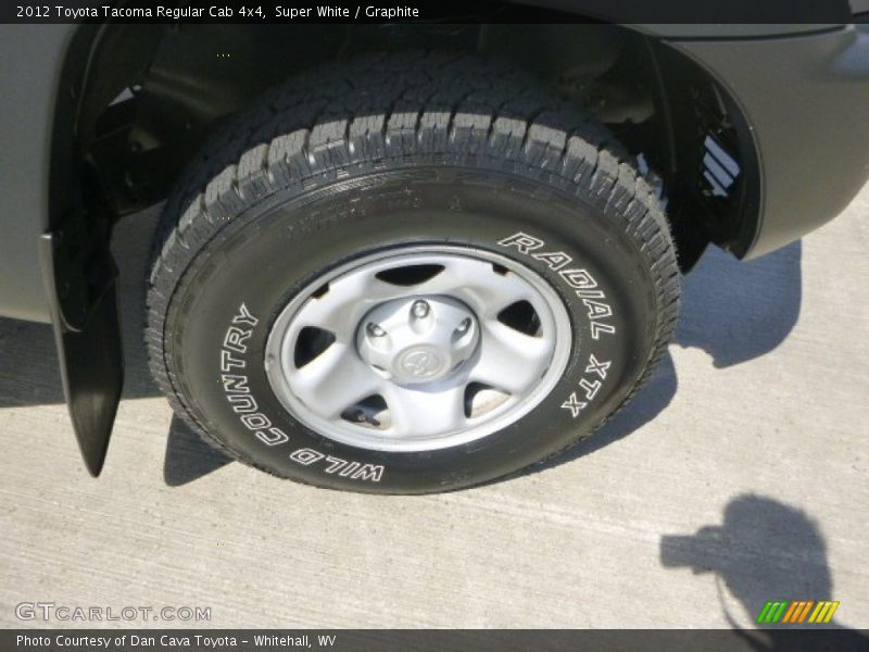 Super White / Graphite 2012 Toyota Tacoma Regular Cab 4x4