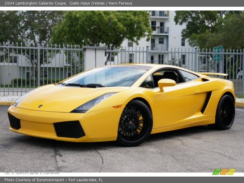 Giallo Halys (Yellow) / Nero Perseus 2004 Lamborghini Gallardo Coupe