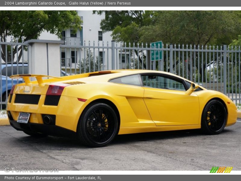 Giallo Halys (Yellow) / Nero Perseus 2004 Lamborghini Gallardo Coupe