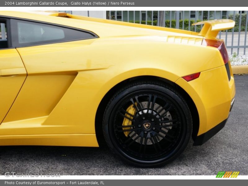 Giallo Halys (Yellow) / Nero Perseus 2004 Lamborghini Gallardo Coupe