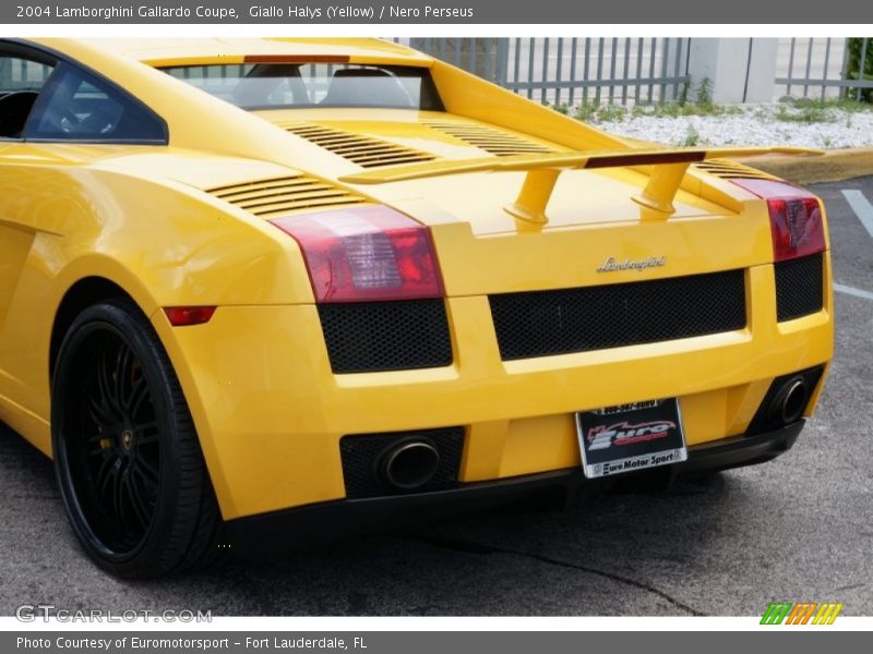 Giallo Halys (Yellow) / Nero Perseus 2004 Lamborghini Gallardo Coupe