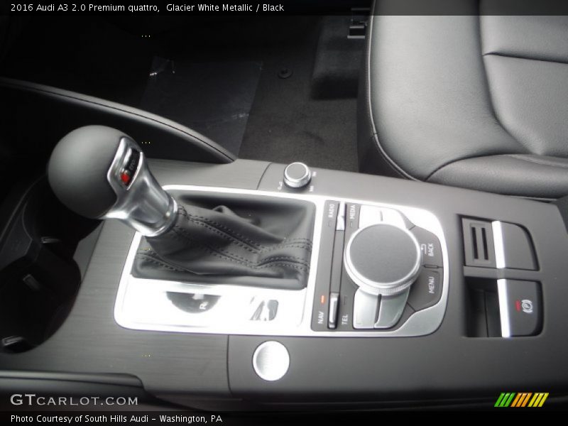  2016 A3 2.0 Premium quattro 6 Speed S Tronic Dual-Clutch Automatic Shifter
