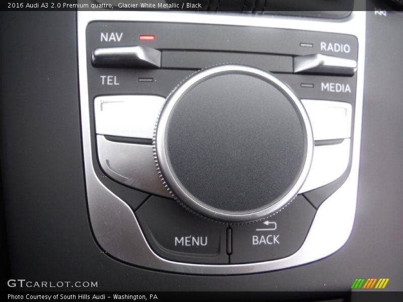 Controls of 2016 A3 2.0 Premium quattro