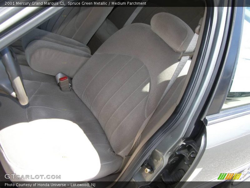 Spruce Green Metallic / Medium Parchment 2001 Mercury Grand Marquis GS