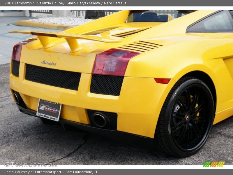 Giallo Halys (Yellow) / Nero Perseus 2004 Lamborghini Gallardo Coupe