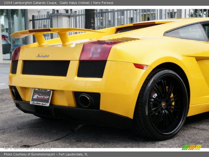 Giallo Halys (Yellow) / Nero Perseus 2004 Lamborghini Gallardo Coupe