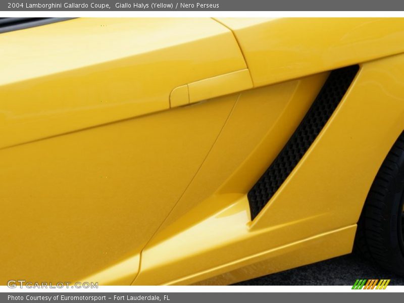 Giallo Halys (Yellow) / Nero Perseus 2004 Lamborghini Gallardo Coupe