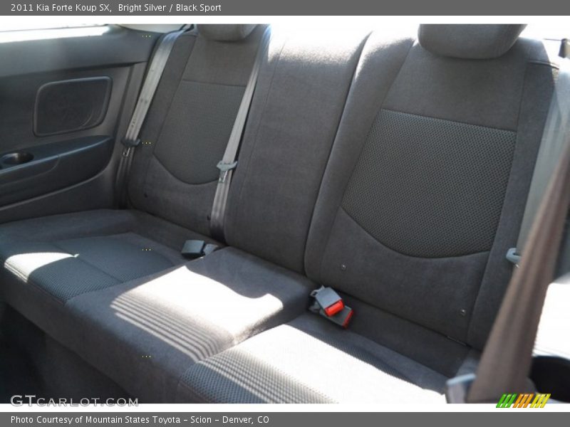 Bright Silver / Black Sport 2011 Kia Forte Koup SX