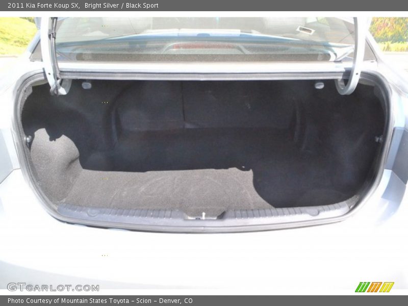 Bright Silver / Black Sport 2011 Kia Forte Koup SX