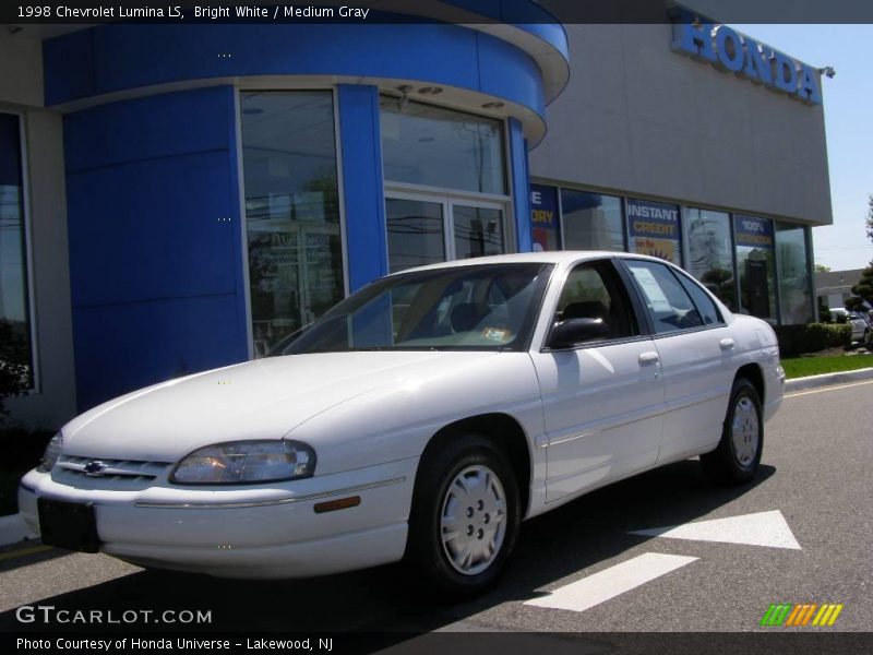 Bright White / Medium Gray 1998 Chevrolet Lumina LS