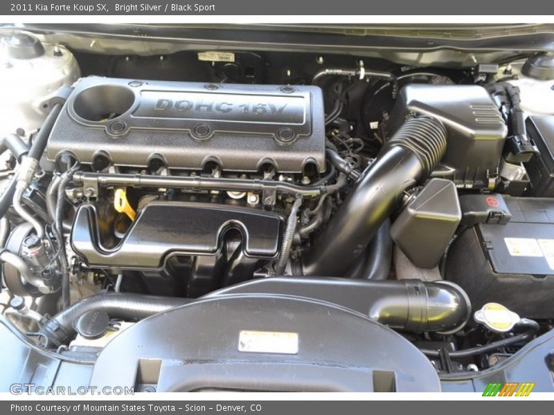 Bright Silver / Black Sport 2011 Kia Forte Koup SX