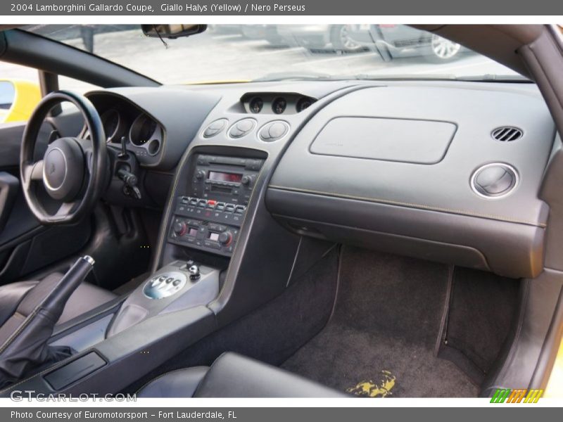 Giallo Halys (Yellow) / Nero Perseus 2004 Lamborghini Gallardo Coupe