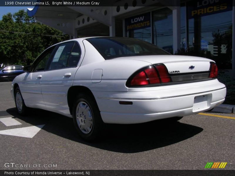 Bright White / Medium Gray 1998 Chevrolet Lumina LS