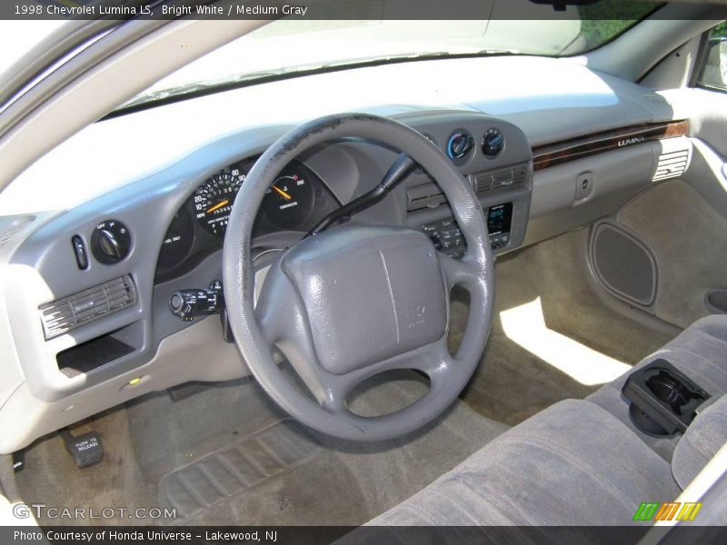 Bright White / Medium Gray 1998 Chevrolet Lumina LS