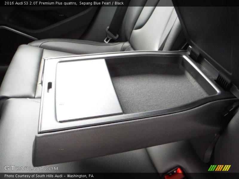 Sepang Blue Pearl / Black 2016 Audi S3 2.0T Premium Plus quattro