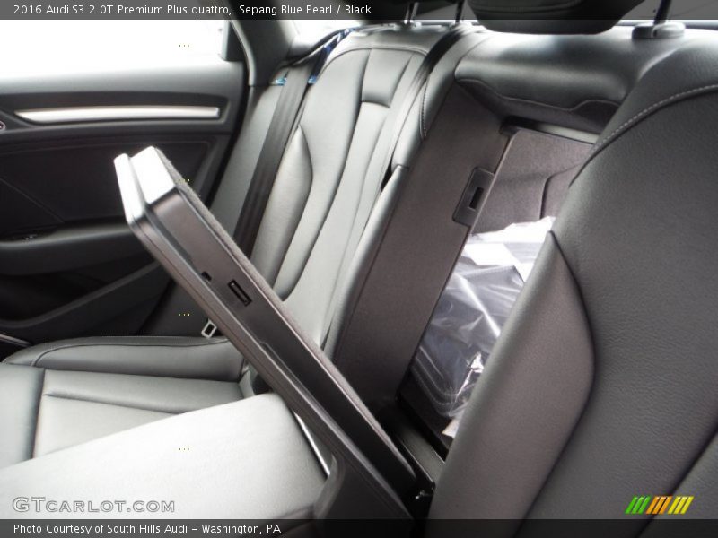 Sepang Blue Pearl / Black 2016 Audi S3 2.0T Premium Plus quattro