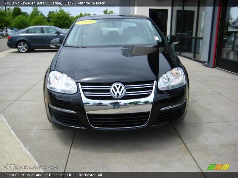Black / Anthracite Black 2008 Volkswagen Jetta SE Sedan