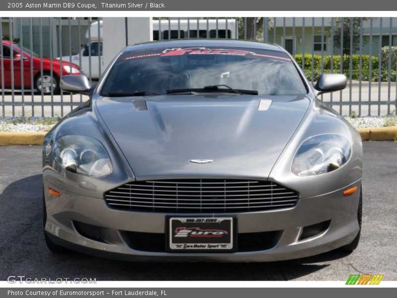 Titanium Silver / Black 2005 Aston Martin DB9 Coupe