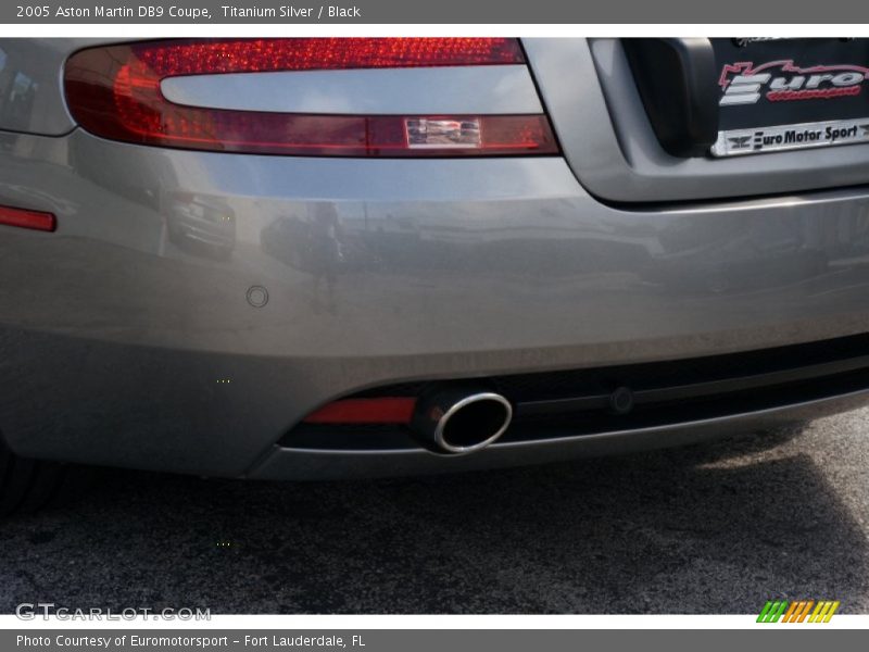 Titanium Silver / Black 2005 Aston Martin DB9 Coupe