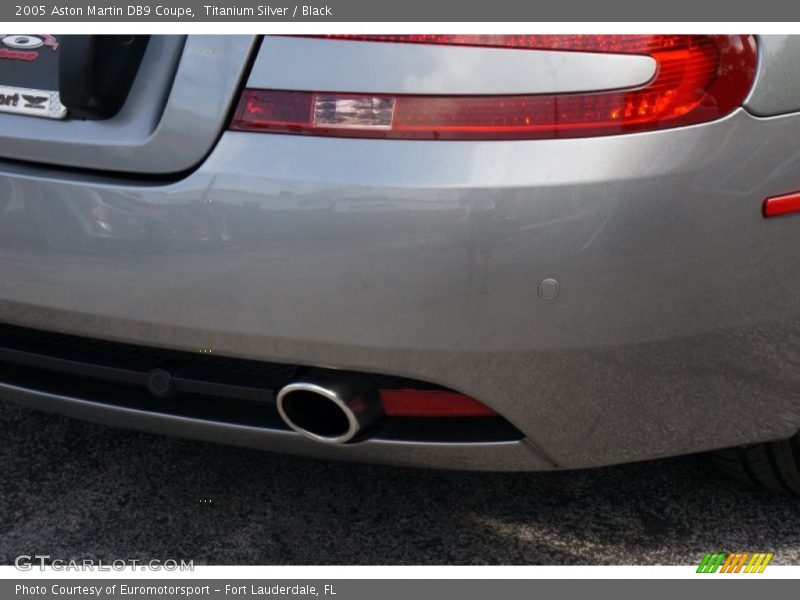 Titanium Silver / Black 2005 Aston Martin DB9 Coupe
