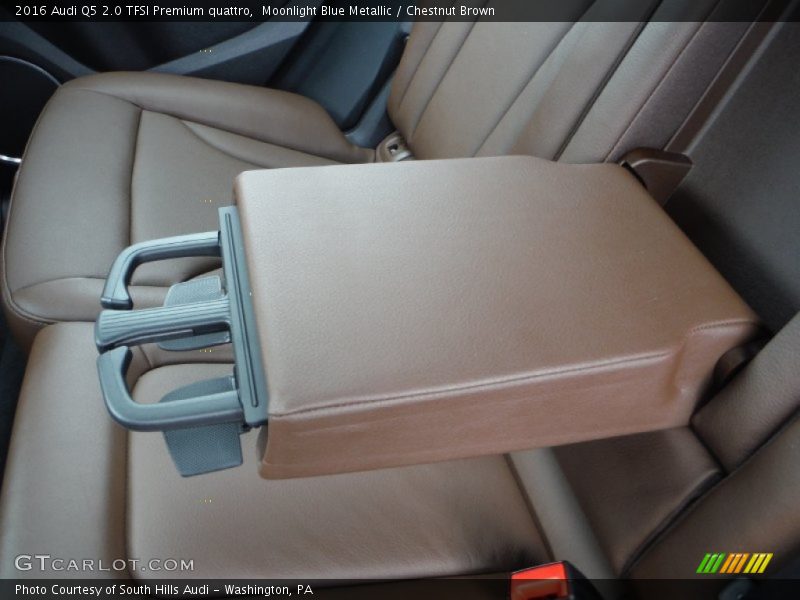 Moonlight Blue Metallic / Chestnut Brown 2016 Audi Q5 2.0 TFSI Premium quattro