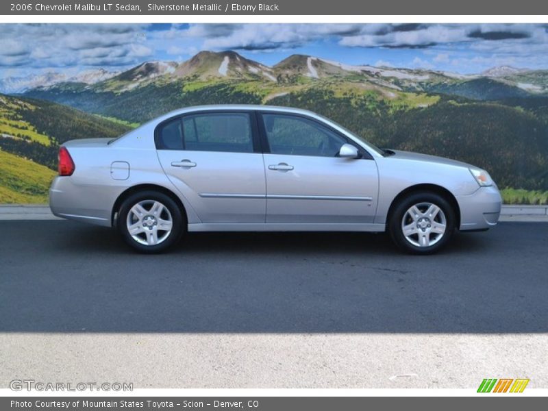 Silverstone Metallic / Ebony Black 2006 Chevrolet Malibu LT Sedan