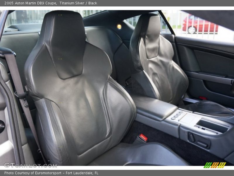 Front Seat of 2005 DB9 Coupe
