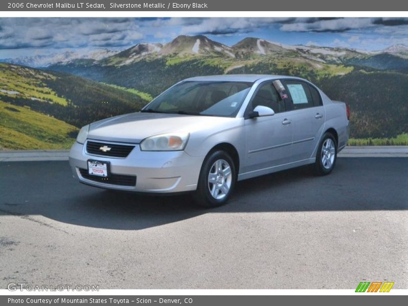 Silverstone Metallic / Ebony Black 2006 Chevrolet Malibu LT Sedan