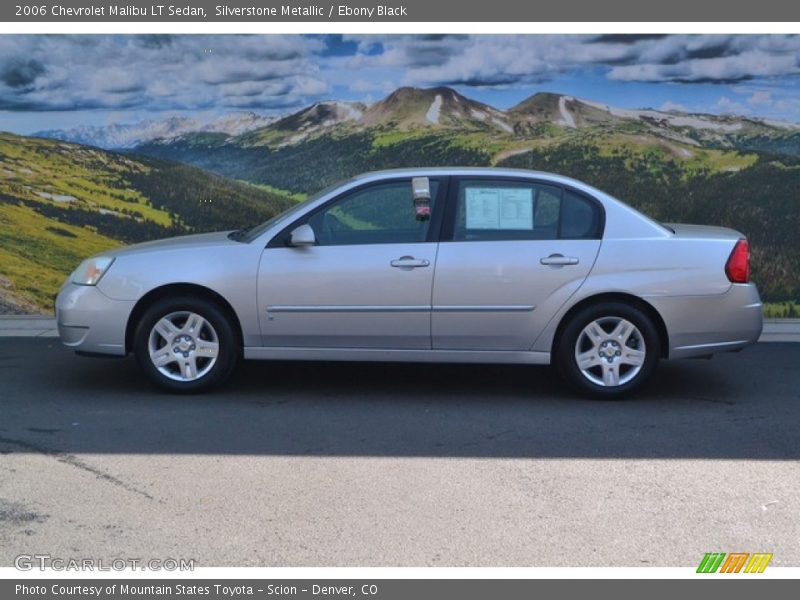 Silverstone Metallic / Ebony Black 2006 Chevrolet Malibu LT Sedan