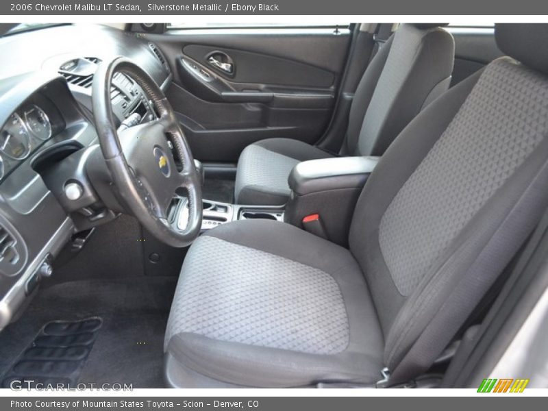 Silverstone Metallic / Ebony Black 2006 Chevrolet Malibu LT Sedan