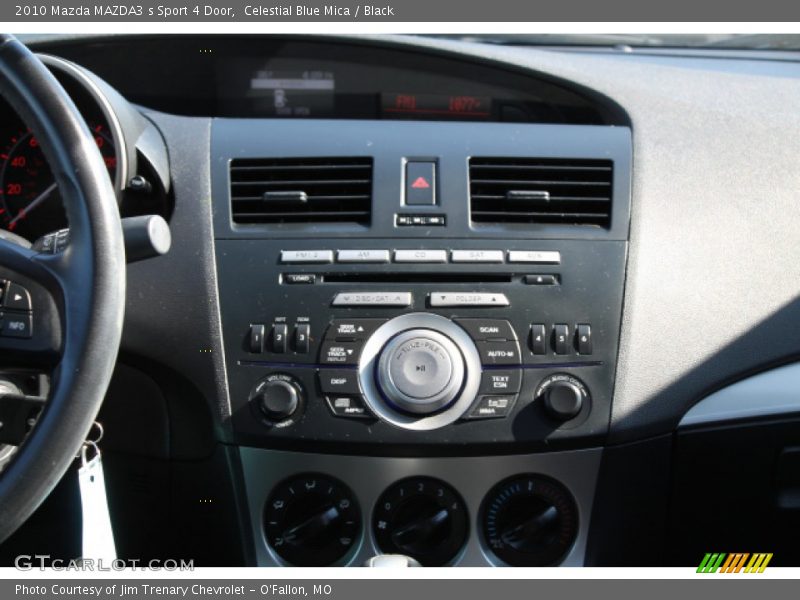 Celestial Blue Mica / Black 2010 Mazda MAZDA3 s Sport 4 Door