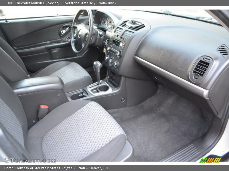 Silverstone Metallic / Ebony Black 2006 Chevrolet Malibu LT Sedan