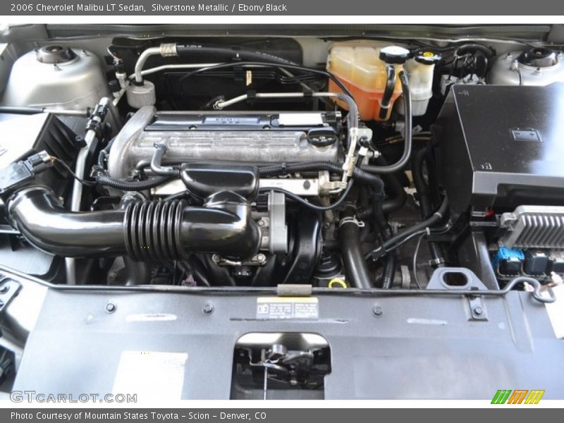 Silverstone Metallic / Ebony Black 2006 Chevrolet Malibu LT Sedan