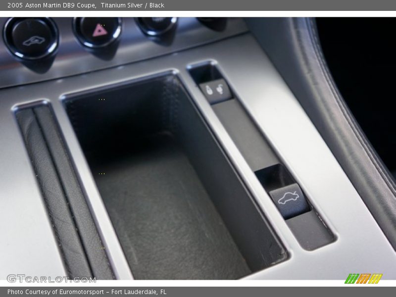 Titanium Silver / Black 2005 Aston Martin DB9 Coupe