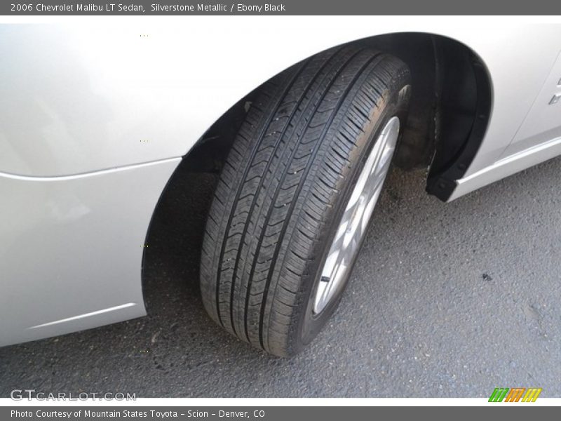 Silverstone Metallic / Ebony Black 2006 Chevrolet Malibu LT Sedan