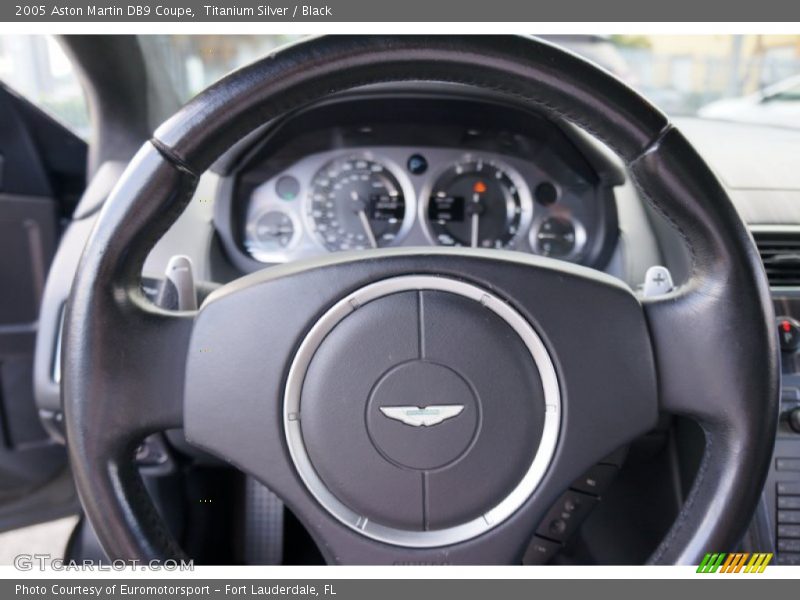Titanium Silver / Black 2005 Aston Martin DB9 Coupe