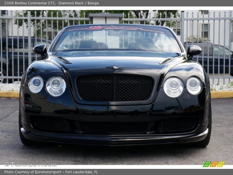 Diamond Black / Beluga 2008 Bentley Continental GTC