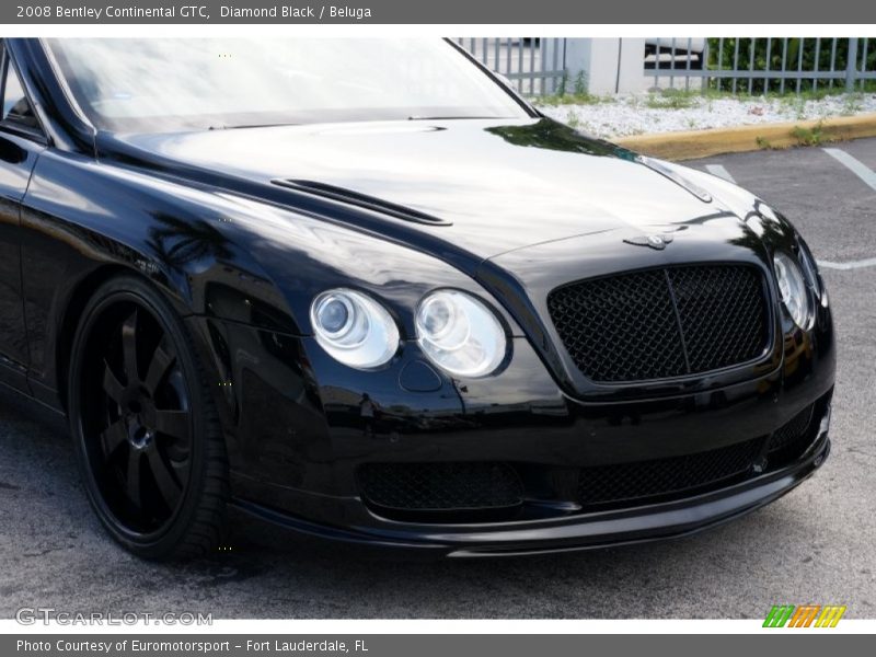 Diamond Black / Beluga 2008 Bentley Continental GTC