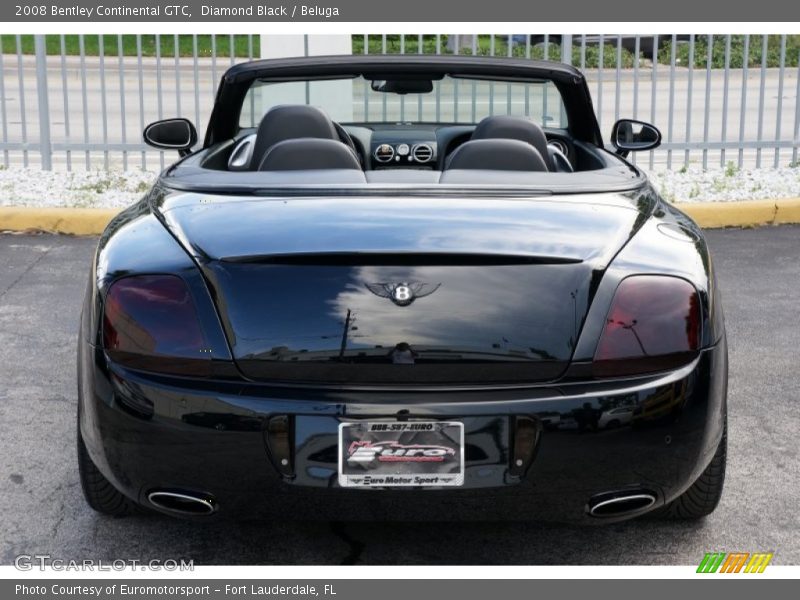 Diamond Black / Beluga 2008 Bentley Continental GTC