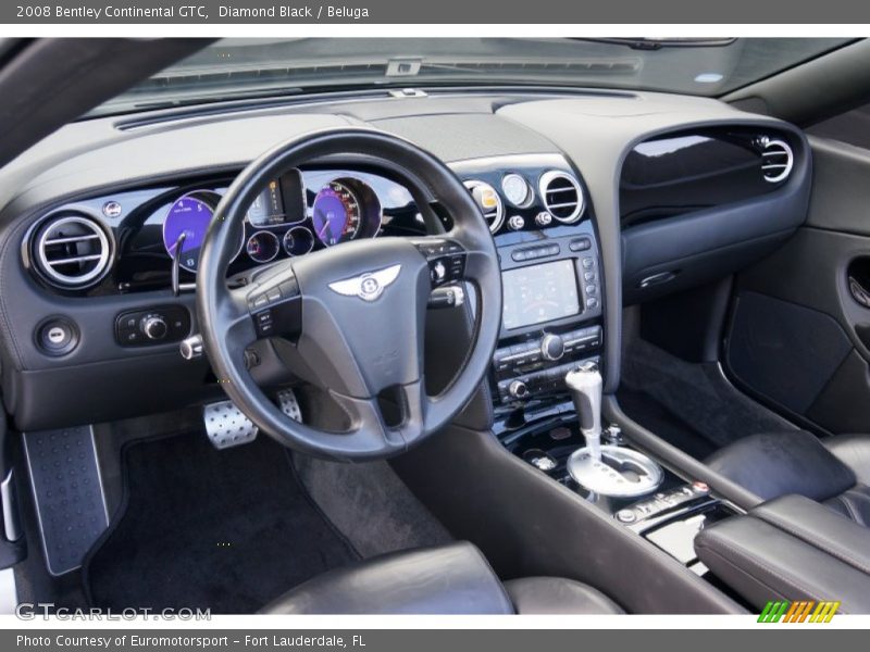 Diamond Black / Beluga 2008 Bentley Continental GTC
