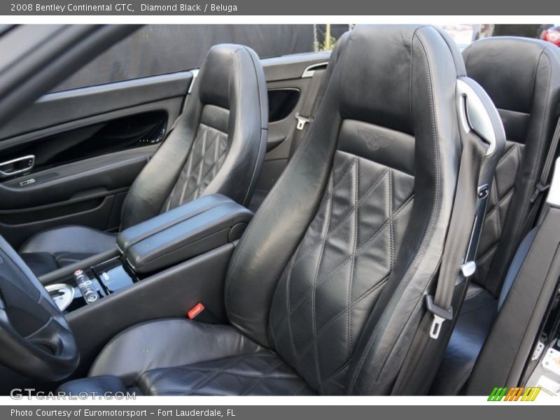 Diamond Black / Beluga 2008 Bentley Continental GTC