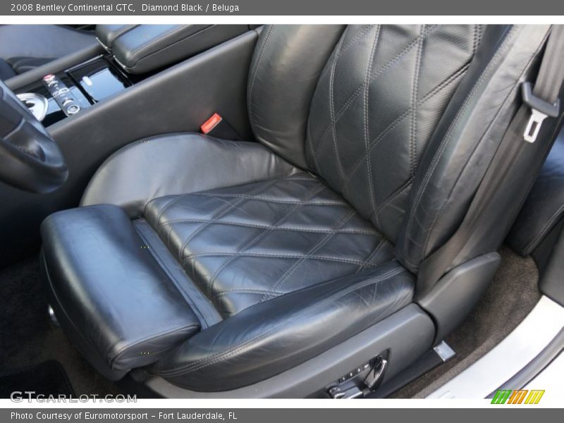 Diamond Black / Beluga 2008 Bentley Continental GTC
